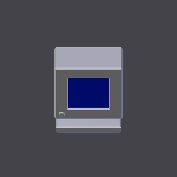 Free simple monitor object 3D model - TurboSquid 1664422