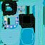 Tamagotchi Pix Virtual Pet Ocean Blue