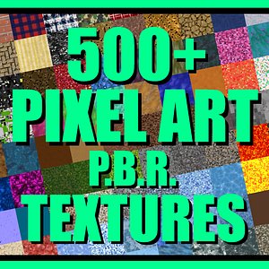Pixel Art PBR Textures Bundle