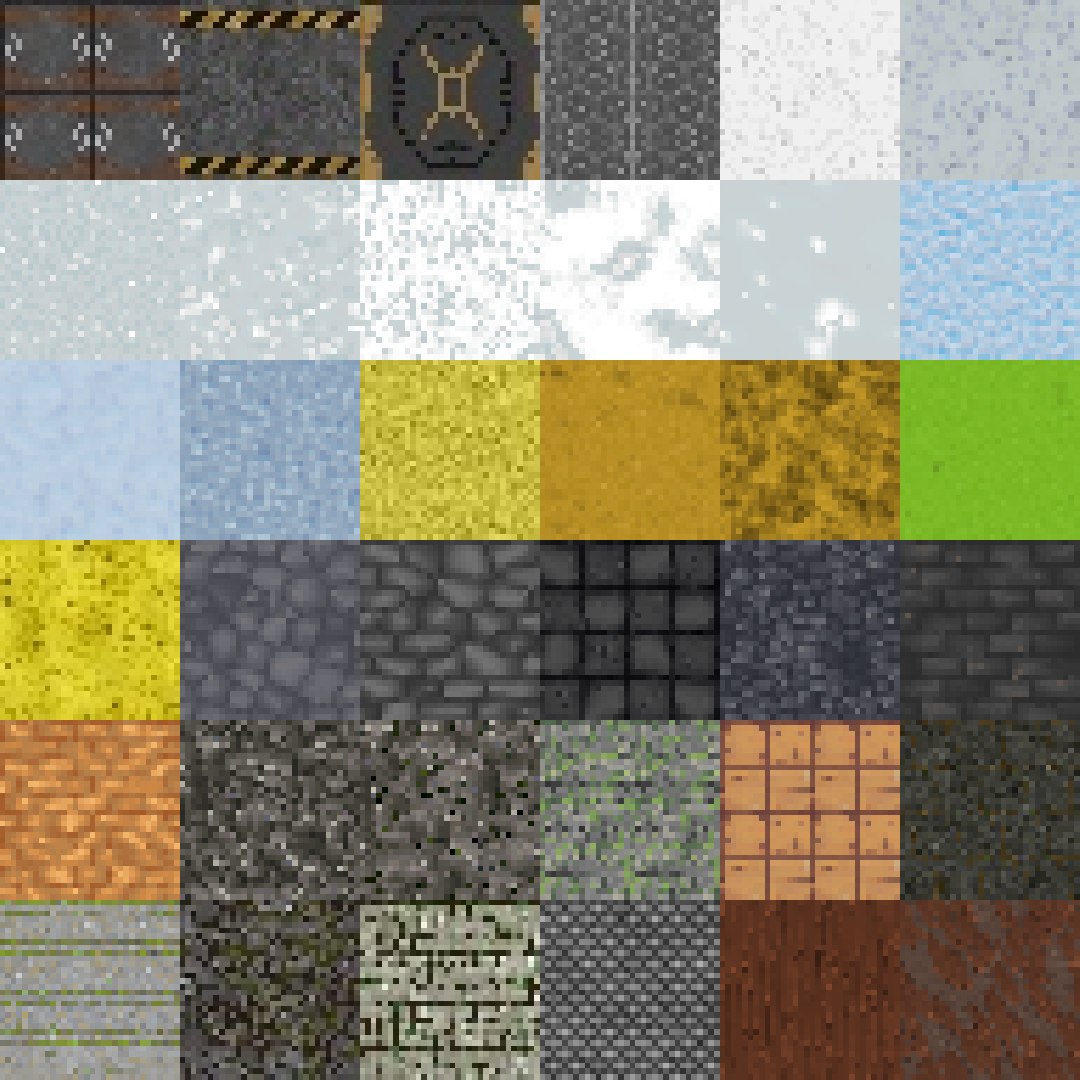 Pixel Art PBR Textures Bundle - TurboSquid 1713445