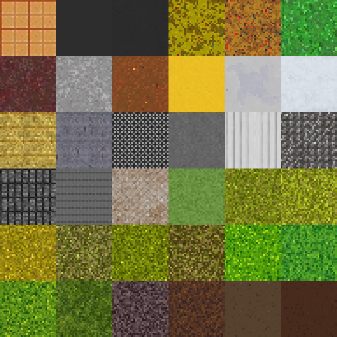 Pixel Art PBR Textures Bundle - TurboSquid 1713445