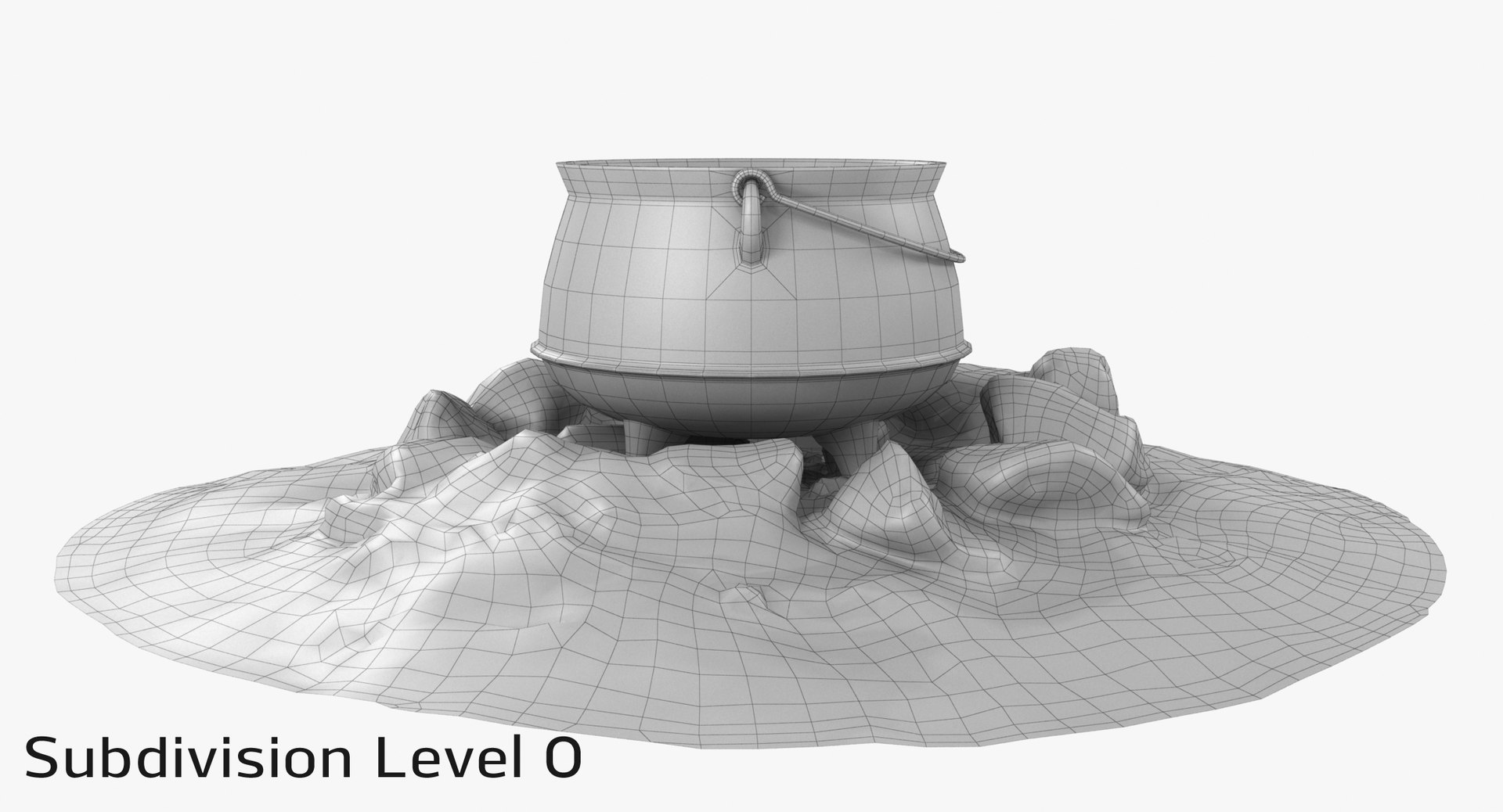 Boiling Pot Campfire Model - TurboSquid 1336710