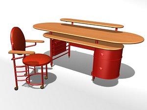 max johnson wax desk chair