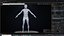 無料のリグ付き 3D 男性キャラクター ゲーム アニメーション準備完了