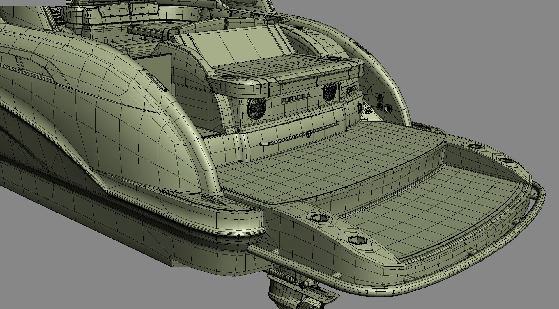 3D Formula 350 Fx Luxury - TurboSquid 1397977