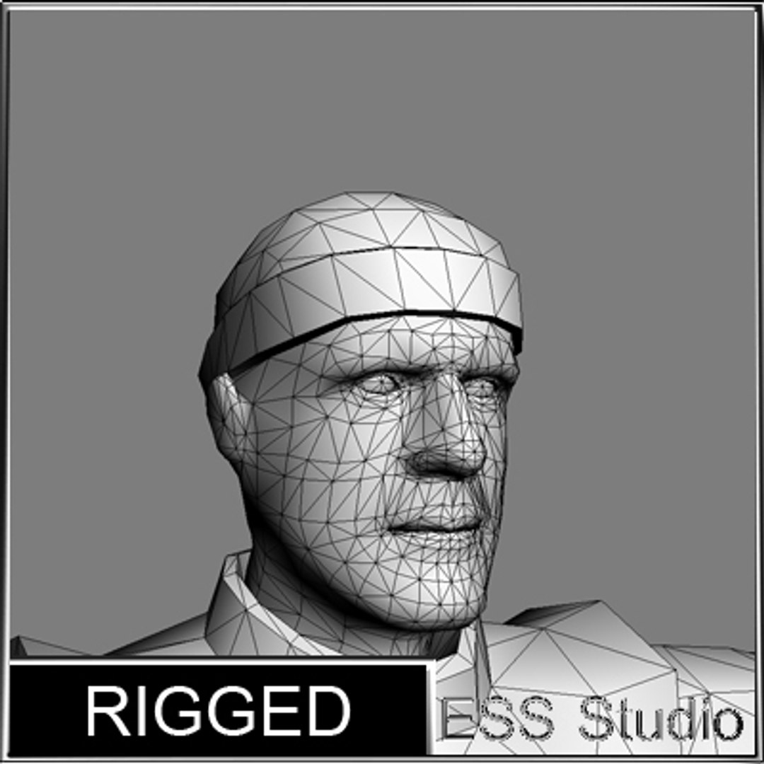 Polygonal Thief Rigged Max