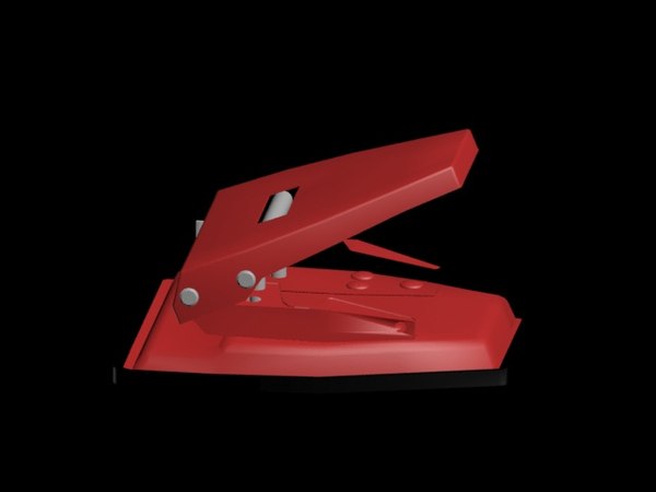 3d hole punch