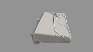 Quilt for bedding 3D model