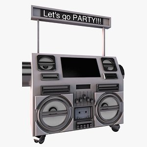 Retro Party Boombox
