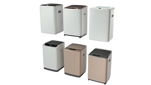 3D washing machine model