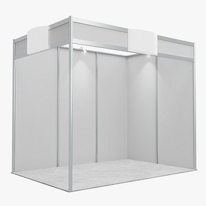 3D Exhibition Stand 3X2