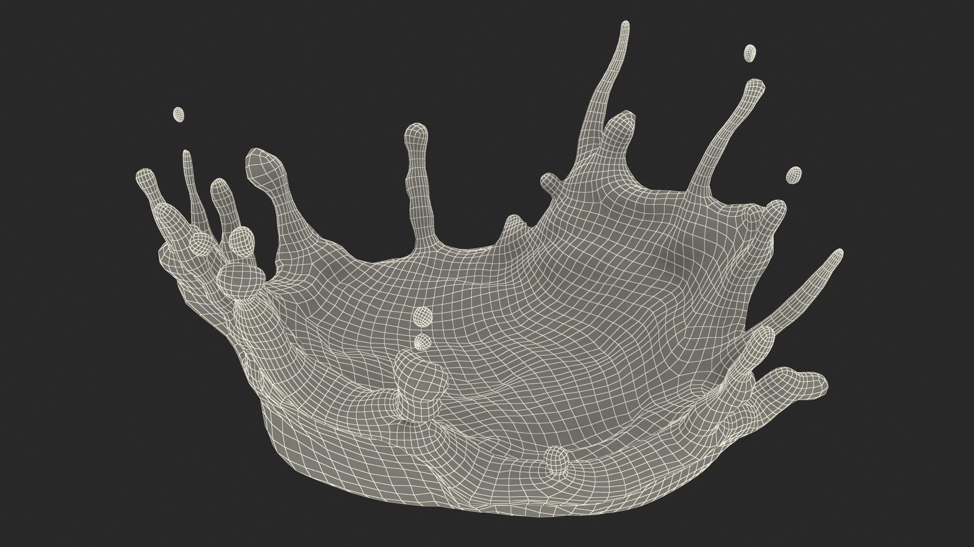 3D Water Splash Simulation - TurboSquid 2268131