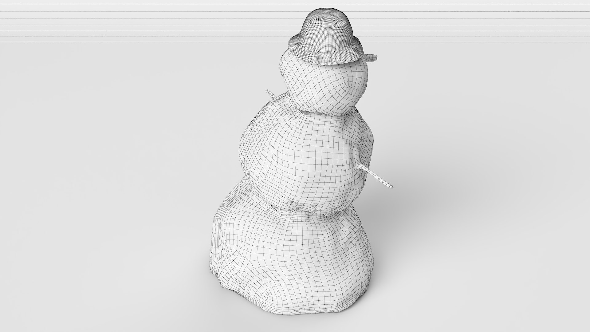 Snowman 03 3D model - TurboSquid 2160329