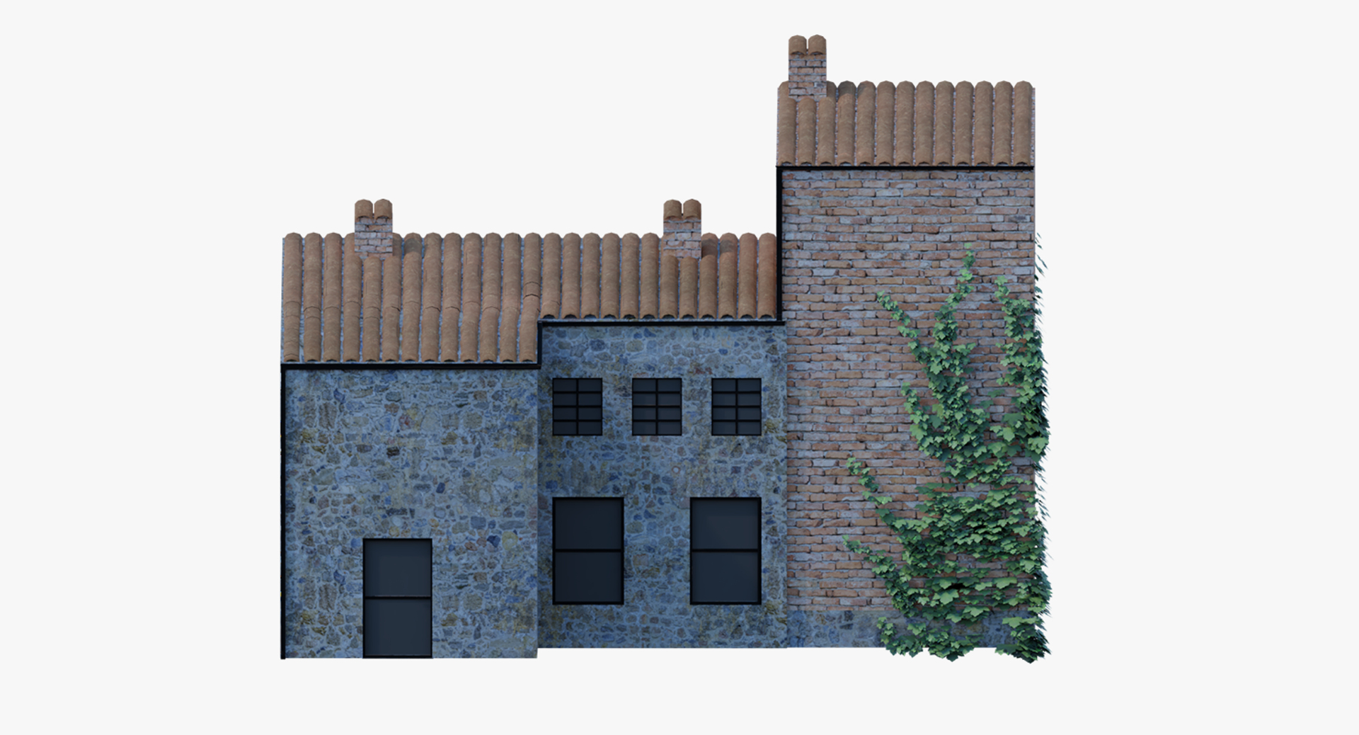 Old Italian House Materials 3D Model - TurboSquid 1305284