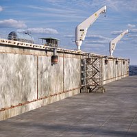 Seasight Davits Cranes Installed in Ship Dry Dock