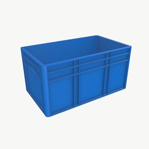 Crate 3D model