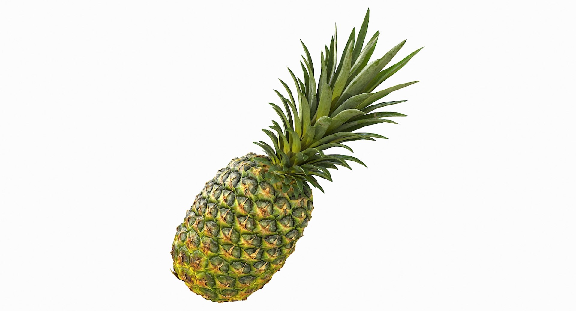 realistic 3D model https://p.turbosquid.com/ts-thumb/rU/af2gif/G4ShcpHg/pineapple_057/jpg/1550938456/1920x1080/fit_q87/b9952cc80fa5c9de38171ebfcb0296e0b43478f7/pineapple_057.jpg