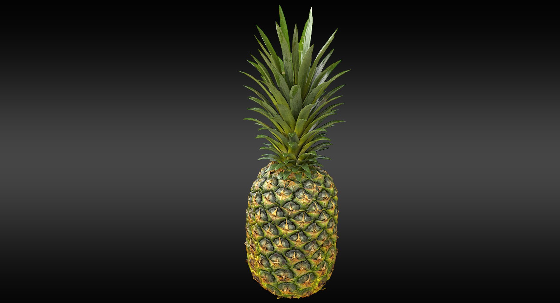 realistic 3D model https://p.turbosquid.com/ts-thumb/rU/af2gif/LRYpEhjP/pineapple_006/jpg/1550938455/1920x1080/fit_q87/a999ac6276c41bfae771a034a56bcfbc409bb671/pineapple_006.jpg