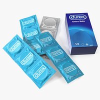 Durex Extra Safe Condoms Box 12 Blue
