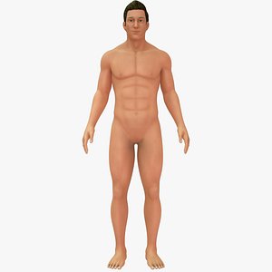 Human Natural Body 3D model