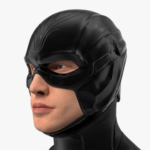 3D Character Superhero Head