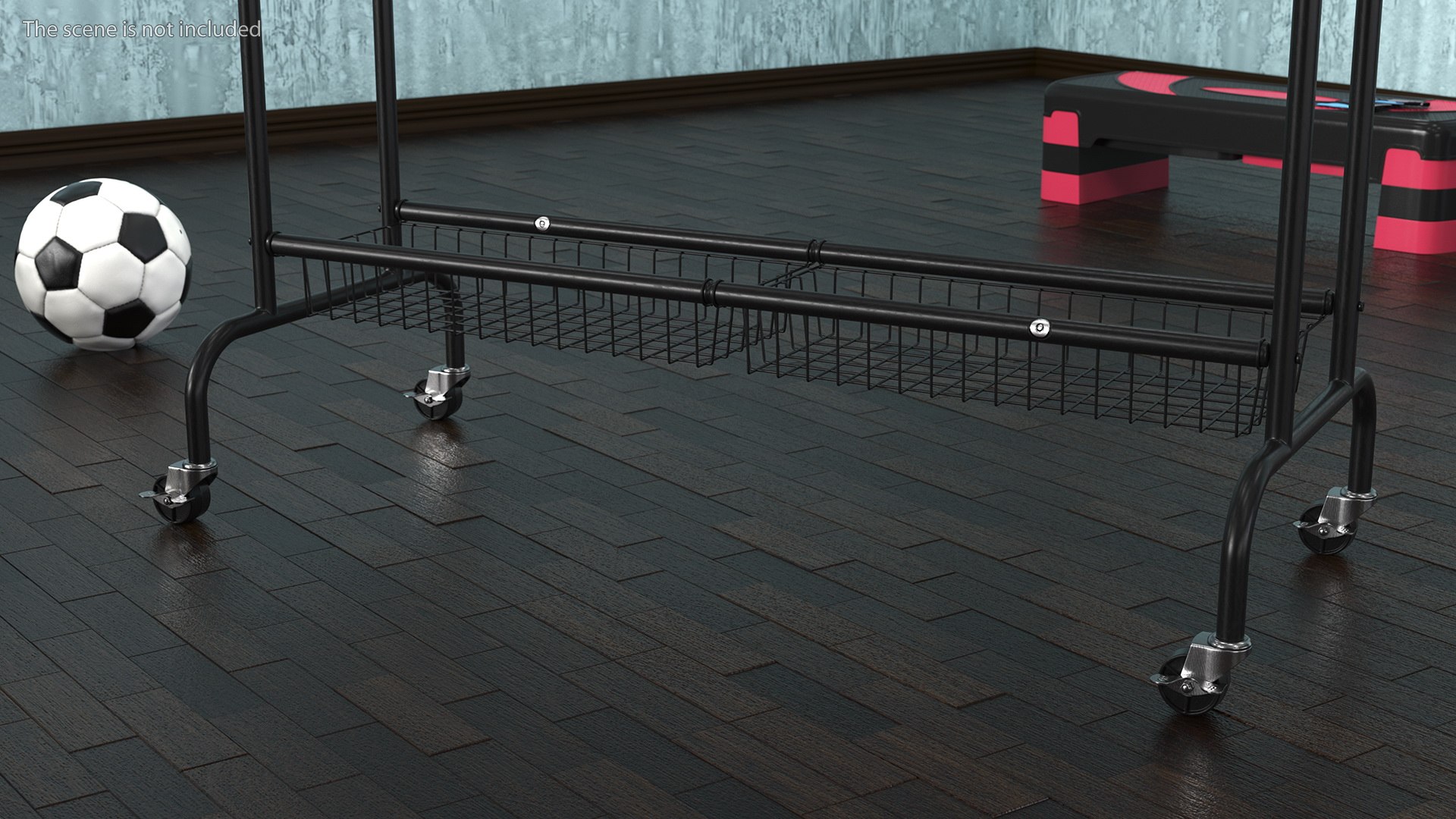 3D Ball Rack Model - TurboSquid 1941671