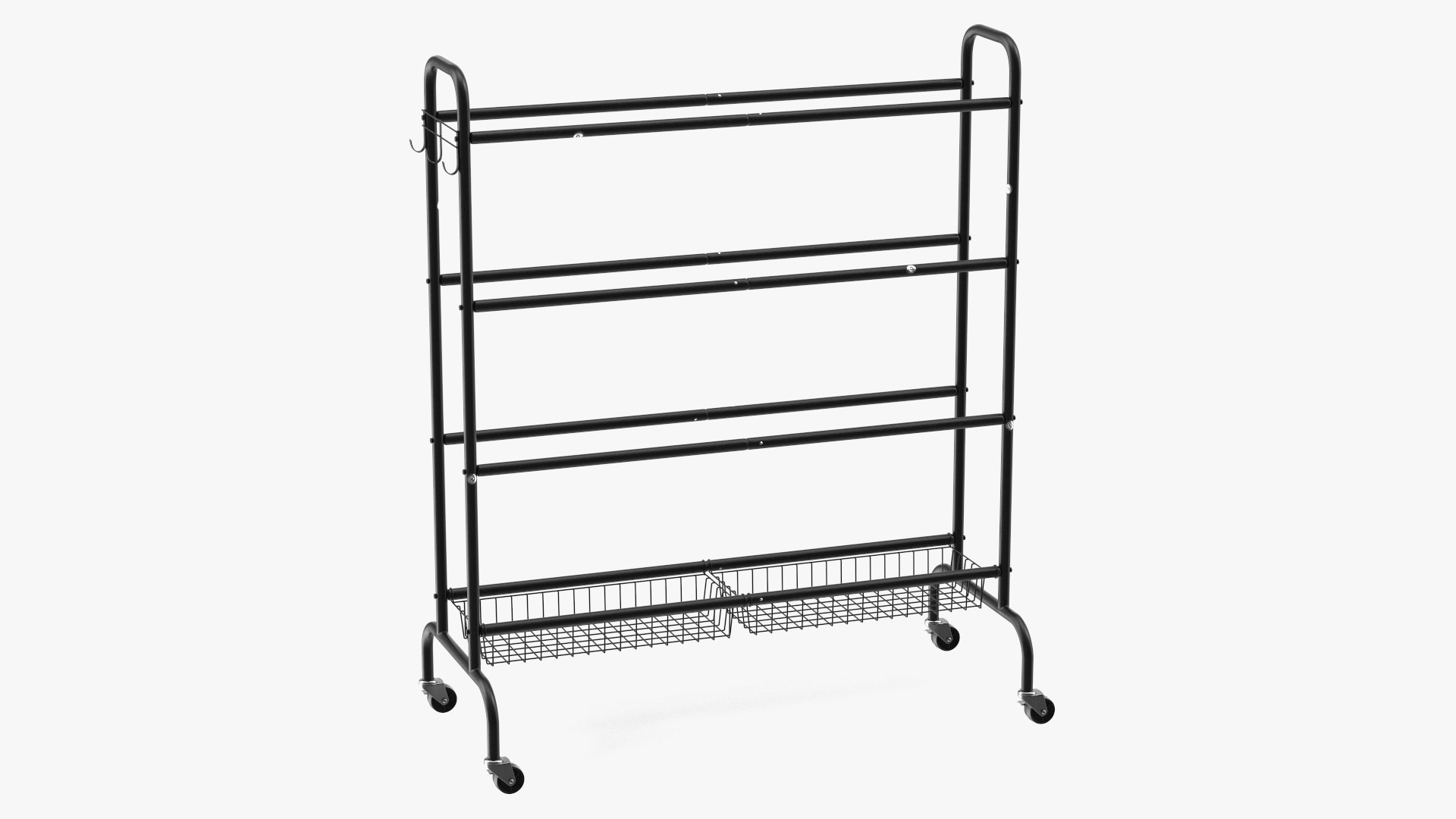 3D Ball Rack Model - TurboSquid 1941671