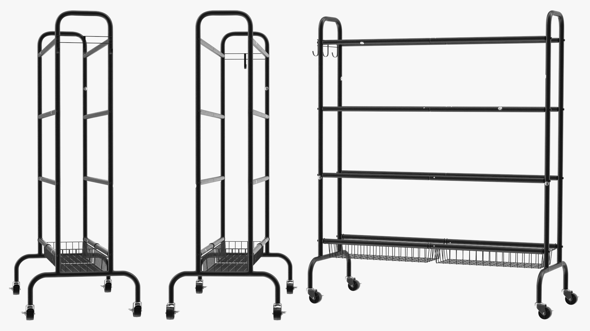 3D Ball Rack Model - TurboSquid 1941671