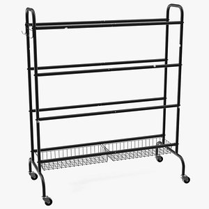 Clothes Rack Blender Models for Download | TurboSquid