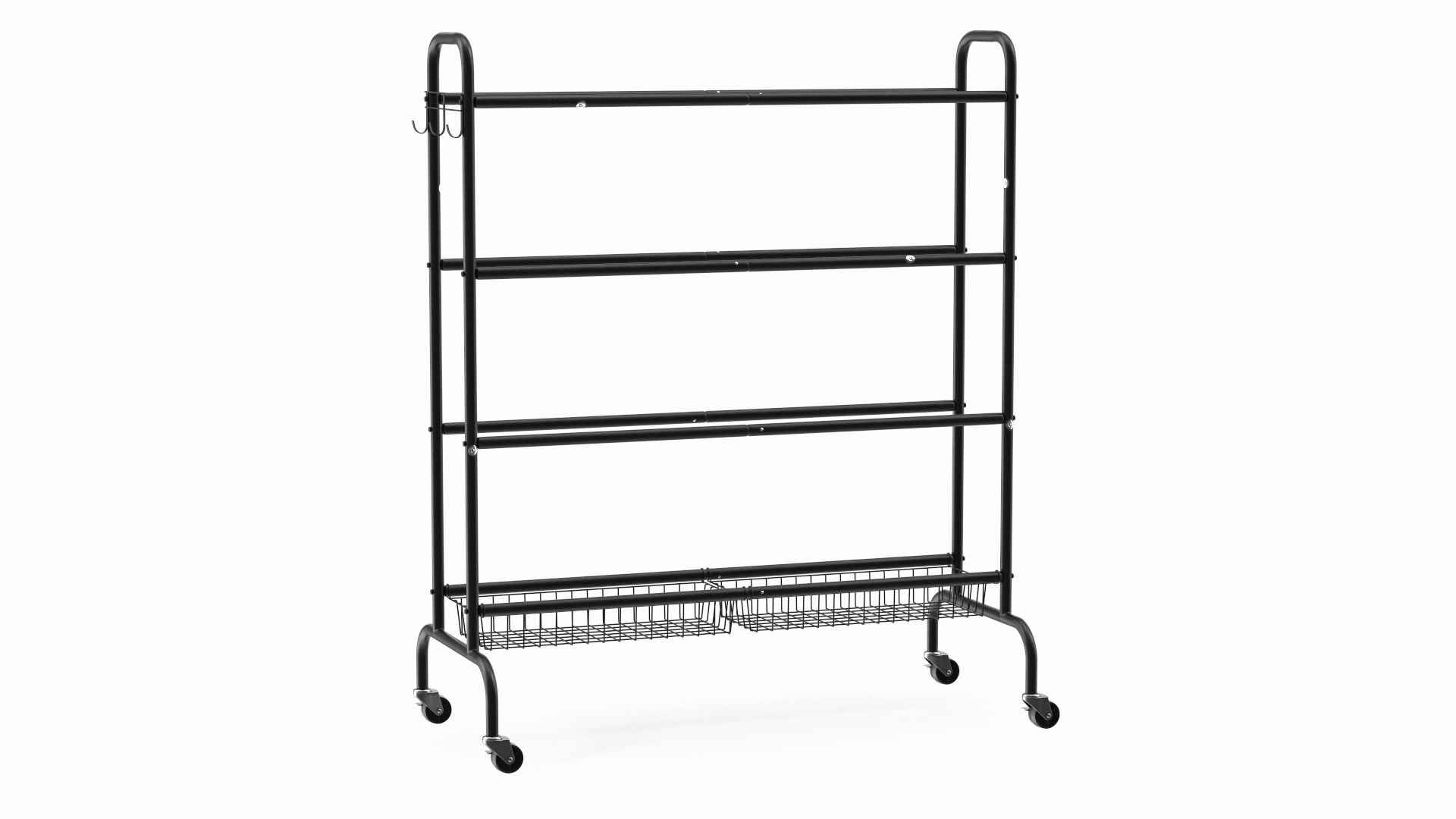 3D Ball Rack Model - TurboSquid 1941671