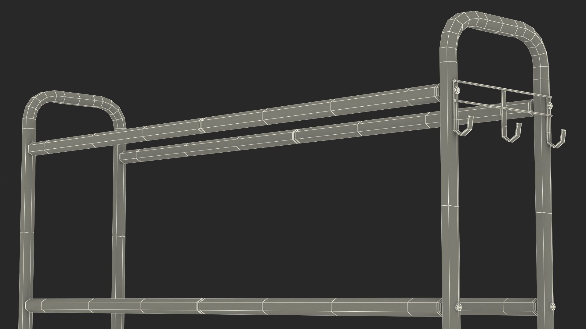 3D Ball Rack Model - TurboSquid 1941671