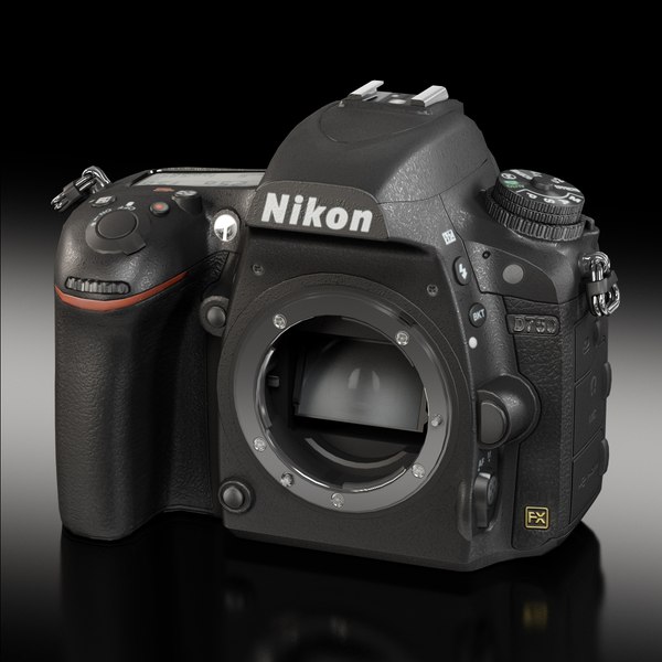 modelo 3d Nikon D750 Body Black - TurboSquid 900858