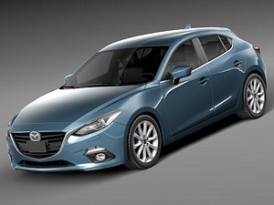 3d 2013 2014 hatchback mazda 3