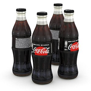 Beverage Glass Bottle Coca-Cola Zero 330ml 2020