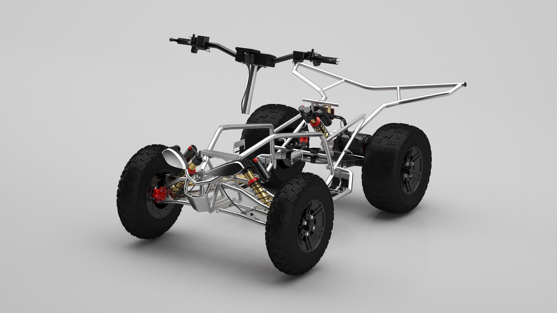 ATV Vehicle Motorcycle 3D Model - TurboSquid 2298817