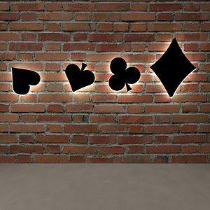 3D playing card