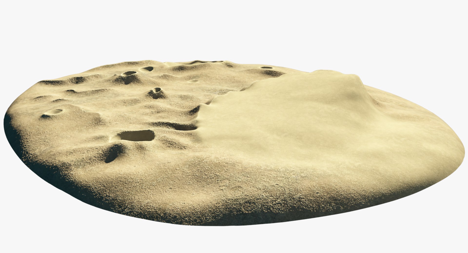 3D Moon Ground Model - TurboSquid 1279719