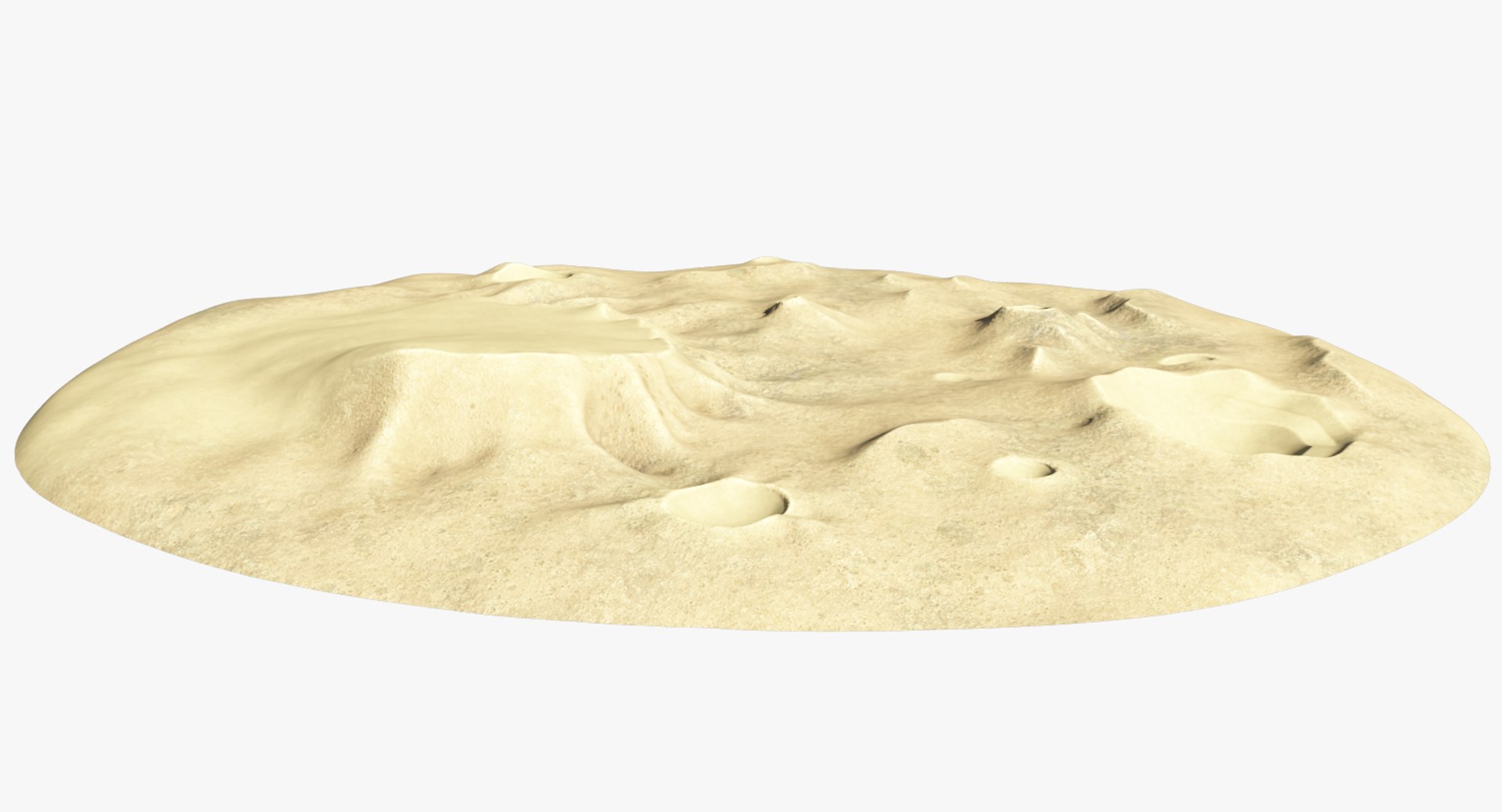 3D Moon Ground Model - TurboSquid 1279719