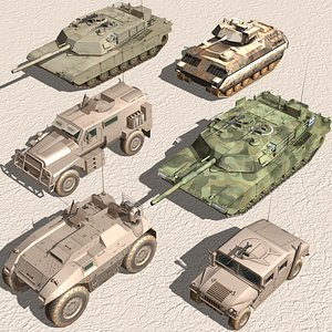 US Army-Armored Vehicle-Set
