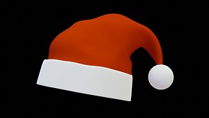 Christmas Hat without fur 3D