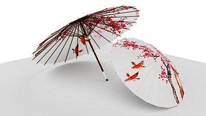 umbrella fashion 3D model