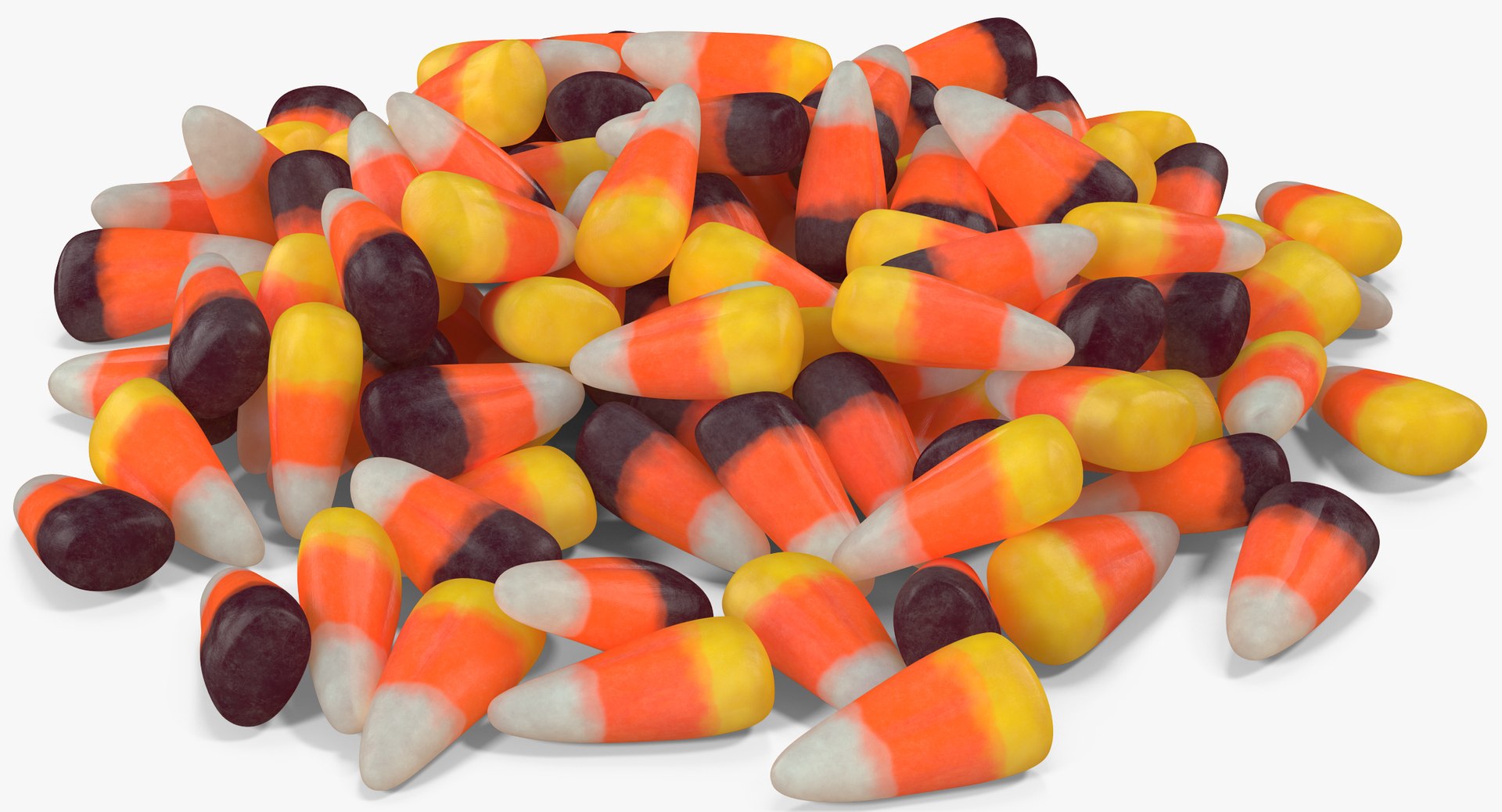 3D Candy Corn 6 Model - TurboSquid 1338181