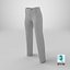 Formal Pants High Level Waist