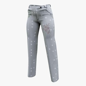 Formal Pants High Level Waist