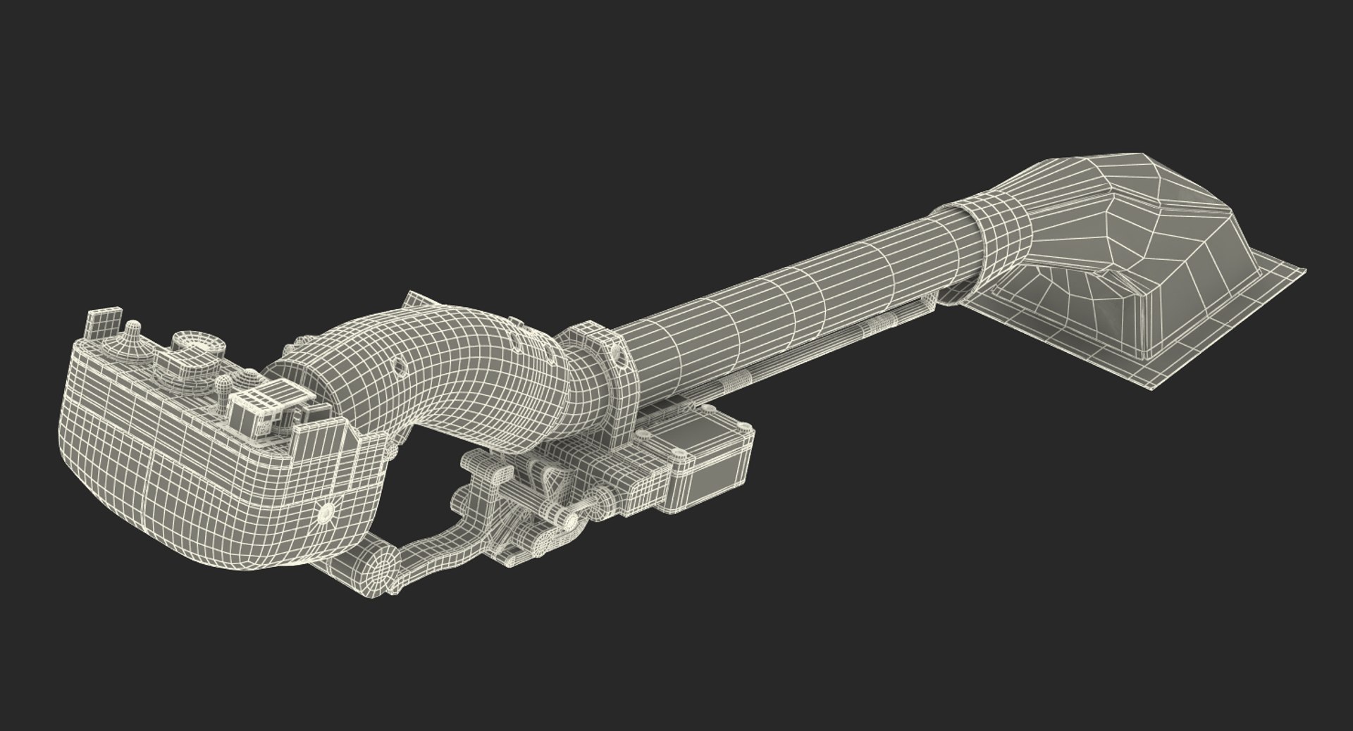 Helicopter Control Stick 3D Model - TurboSquid 1340250