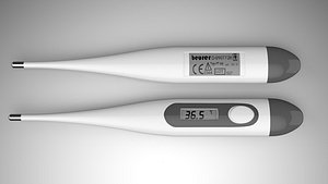 3D Digital Oral Thermometer