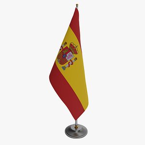 3D model Table Flag Spain