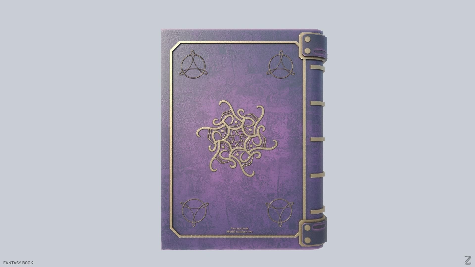 Fantasy Book Collection 3D Model - TurboSquid 2237650