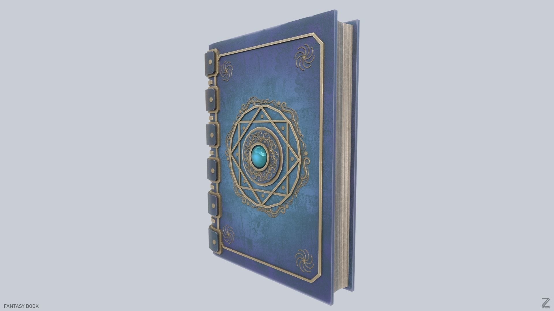 Fantasy Book Collection 3D Model - TurboSquid 2237650