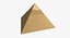 3D Egyptian pyramids set